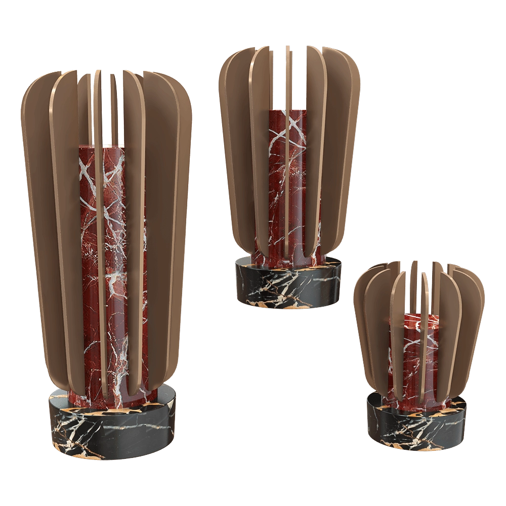 2K1M - Candle holder Sparta 3D Model