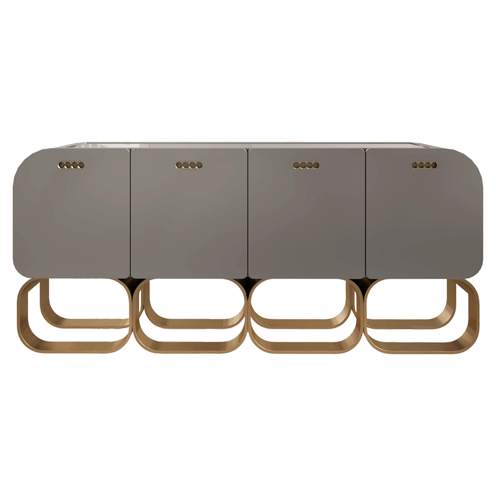 2K1M - Sideboard Punch Ring 3D Model