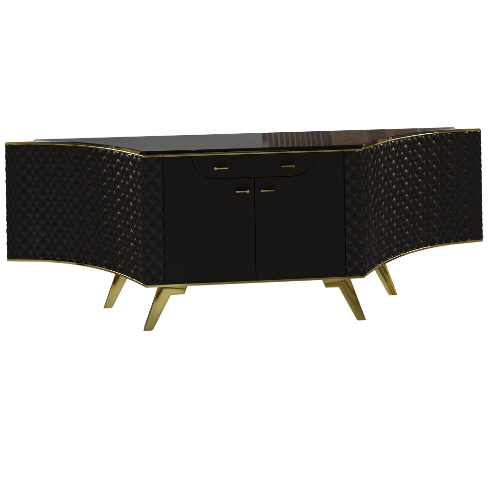 2K1M - Sideboard Wings 3D Model