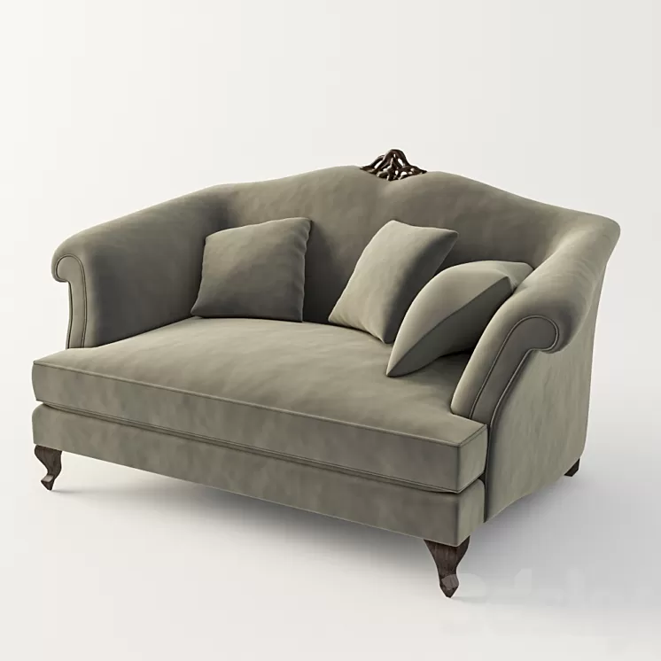 2x seater sofa Christopher Guy_60-0202 3D Model