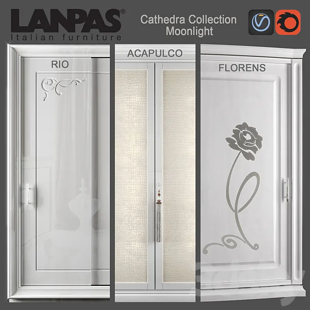 3 Cabinet Lanpas_Cathedra 3DModel