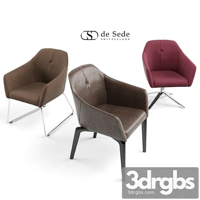 3 chair de sede model ds-279 2 3D Model Free