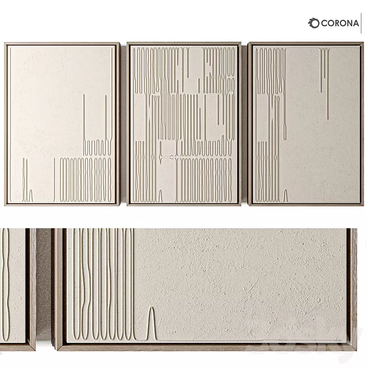 3 D Art Relief NO03 3D Model Free