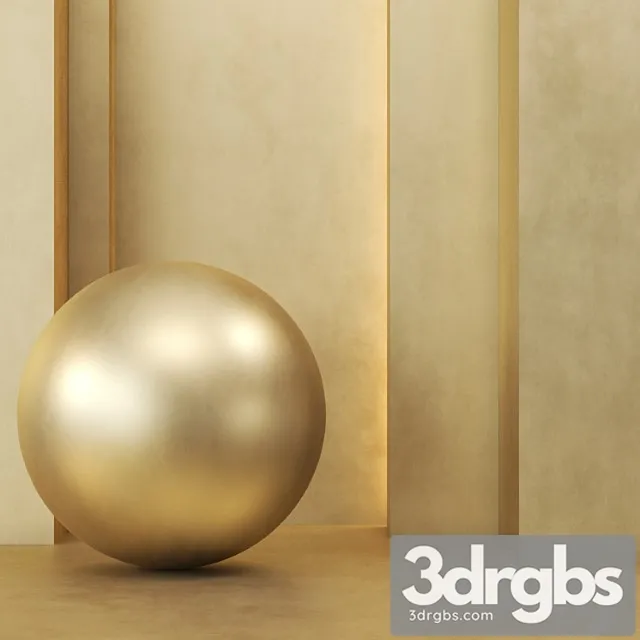 3 Gold Texture 4k 3 Color Seamless Tileable 3D Model Free
