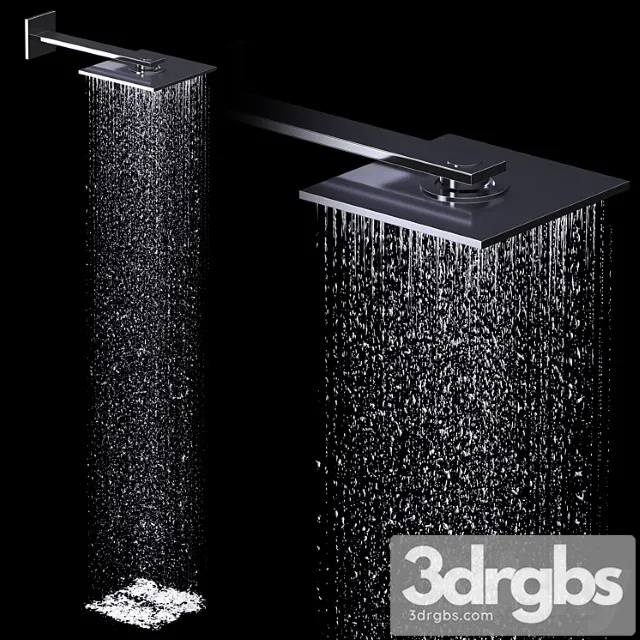 300 2 Jet with Shower Arm 3D Model Free