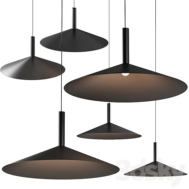 308 lighting fixtures 16 Altura suspension lamp by Penta 3D Model