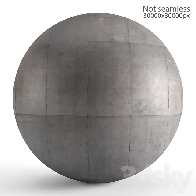 30k concrete ceiling material 3D Model