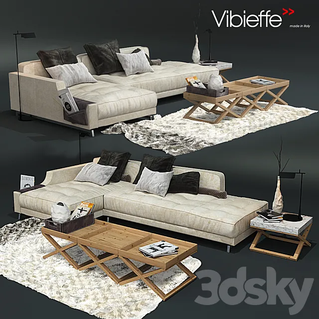 310 Sofa Vibieffe Identify 3D Model