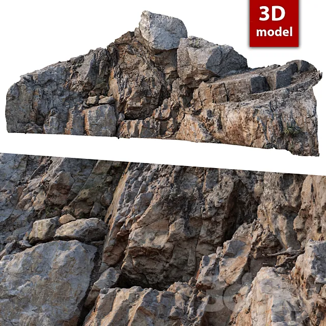 317 Stones 3DModel