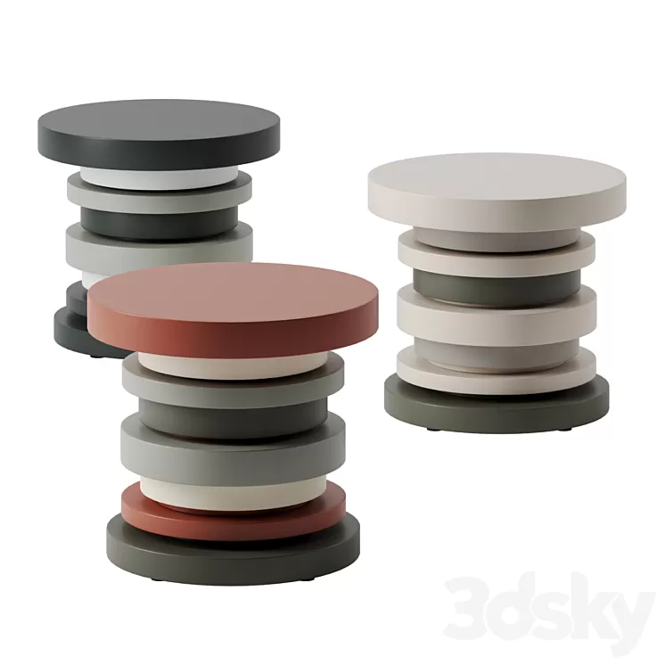 33 side table By Tomasella 3D Model