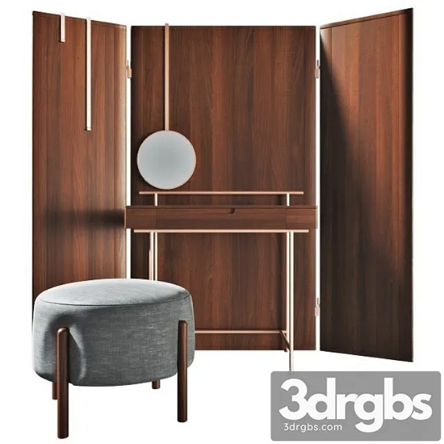 375 stay vanity table 2 3D Model Free