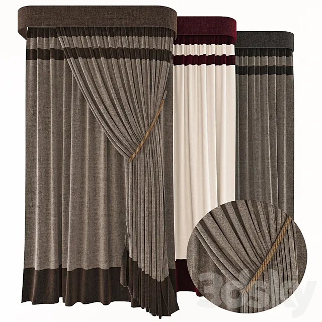 3Curtains 3DModel