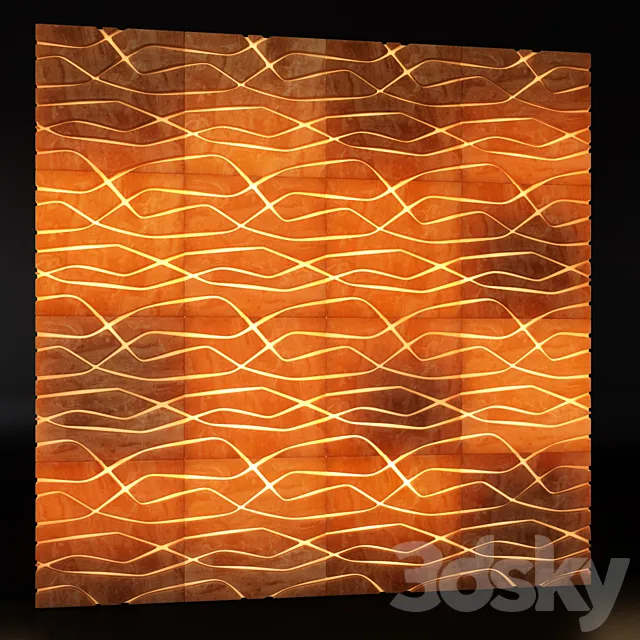 3d decorative panel 3D Model