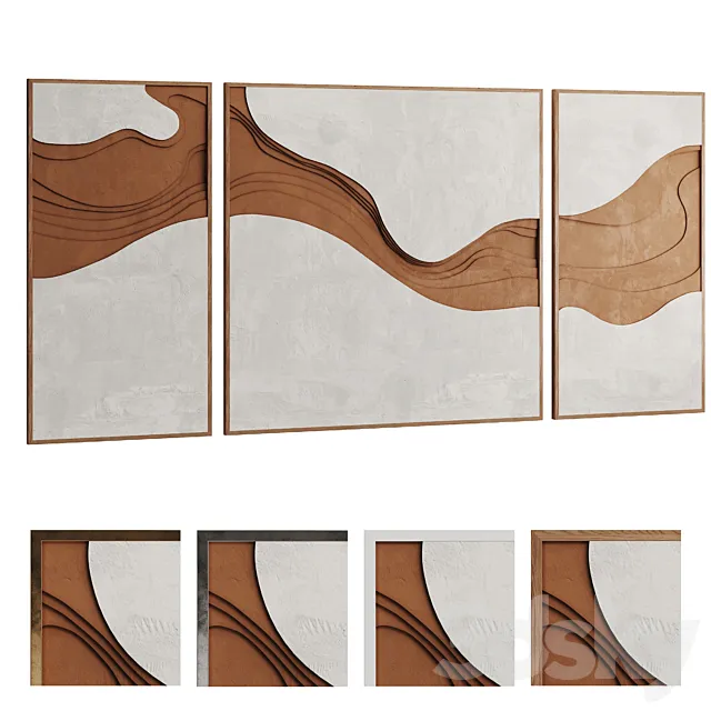 3D Decorative panel Free Download