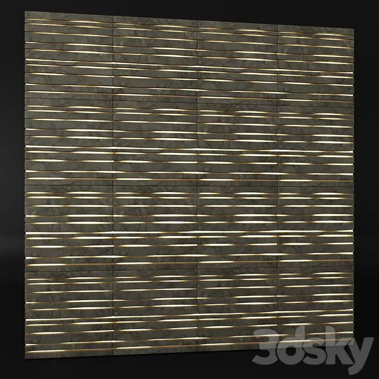 3d decorative panel 3D Model
