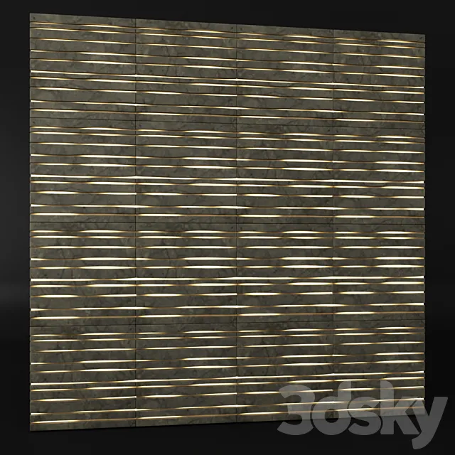 3d decorative panel Free Download