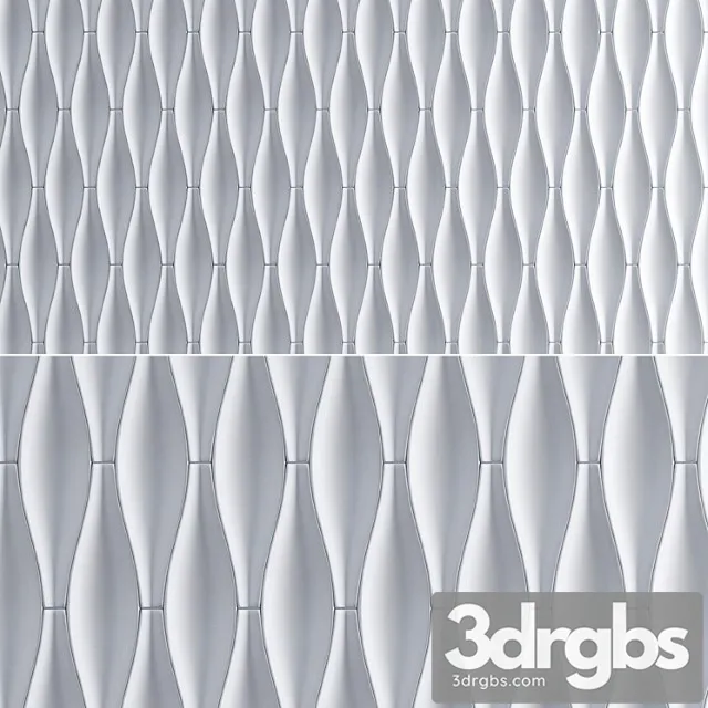 3d Gypsum Panels 3 3D Model Free