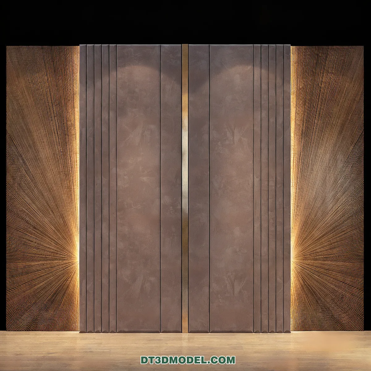 3D Model of Headboard - Bedroom Decoration 3D - 192