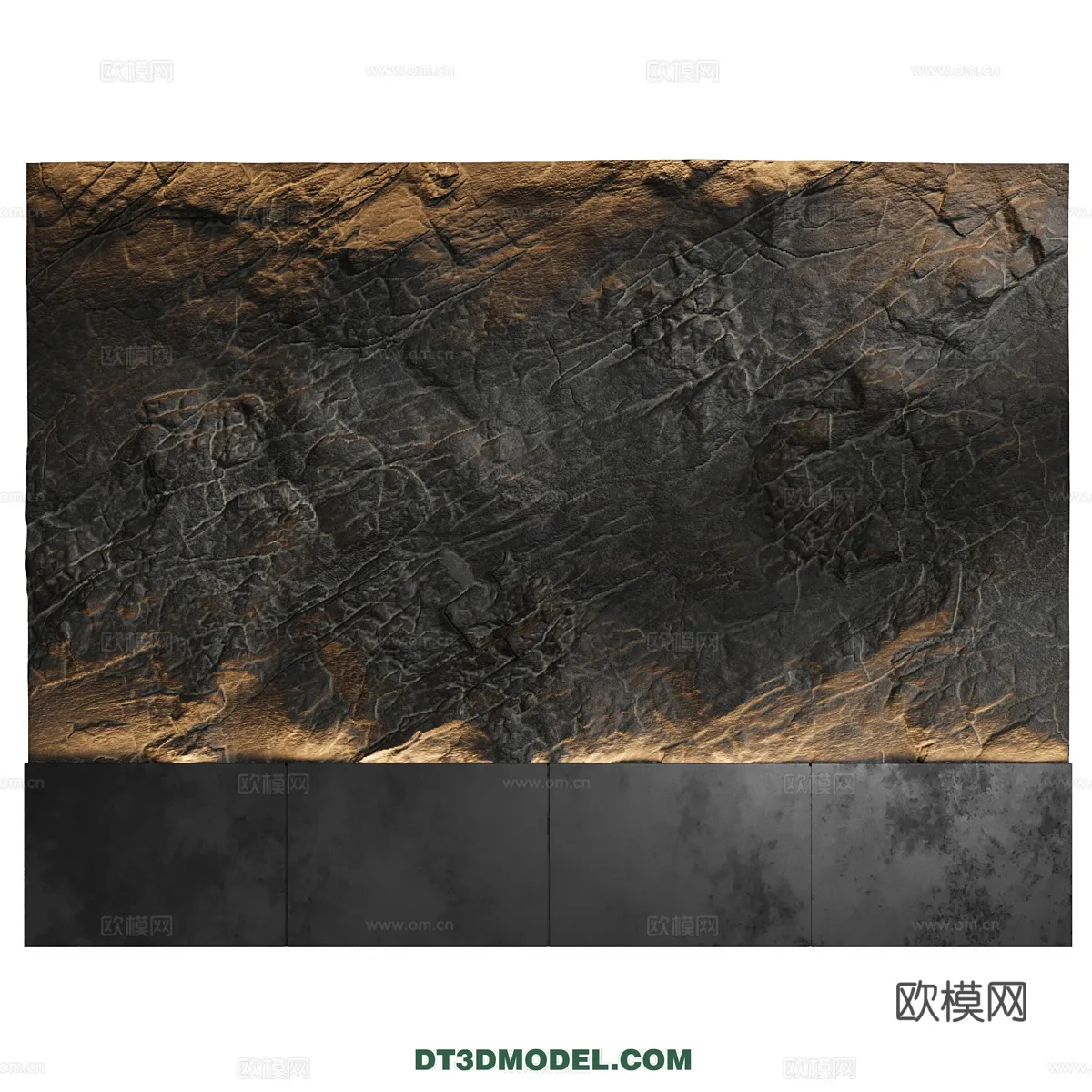 3D Model of Headboard - Bedroom Decoration 3D - 194