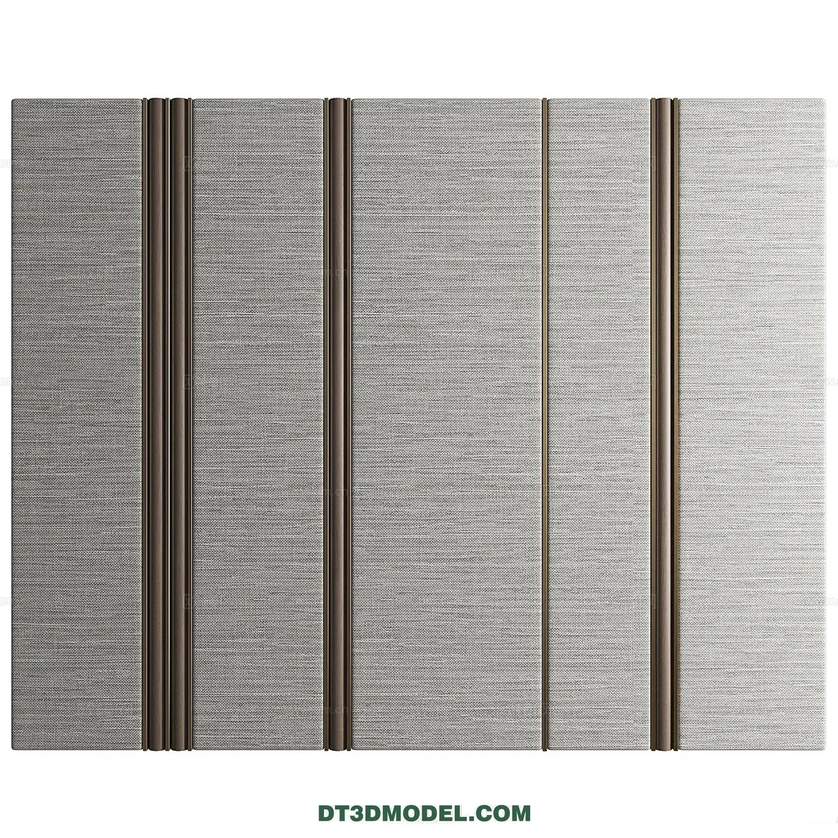 3D Model of Headboard - Bedroom Decoration 3D - 206