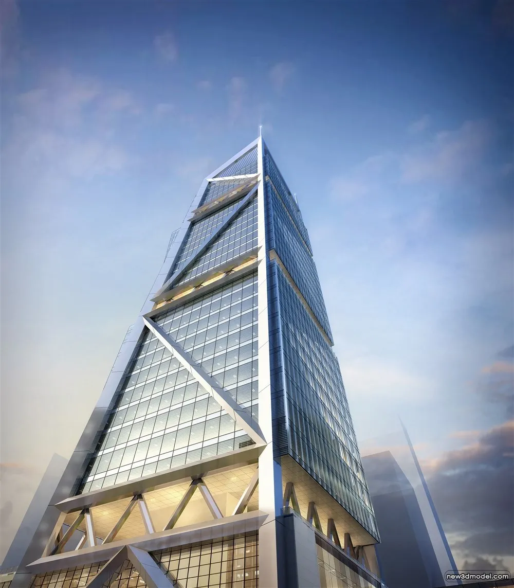 3D Models of Commercial Building - Exterior 3D Scenes - 1061