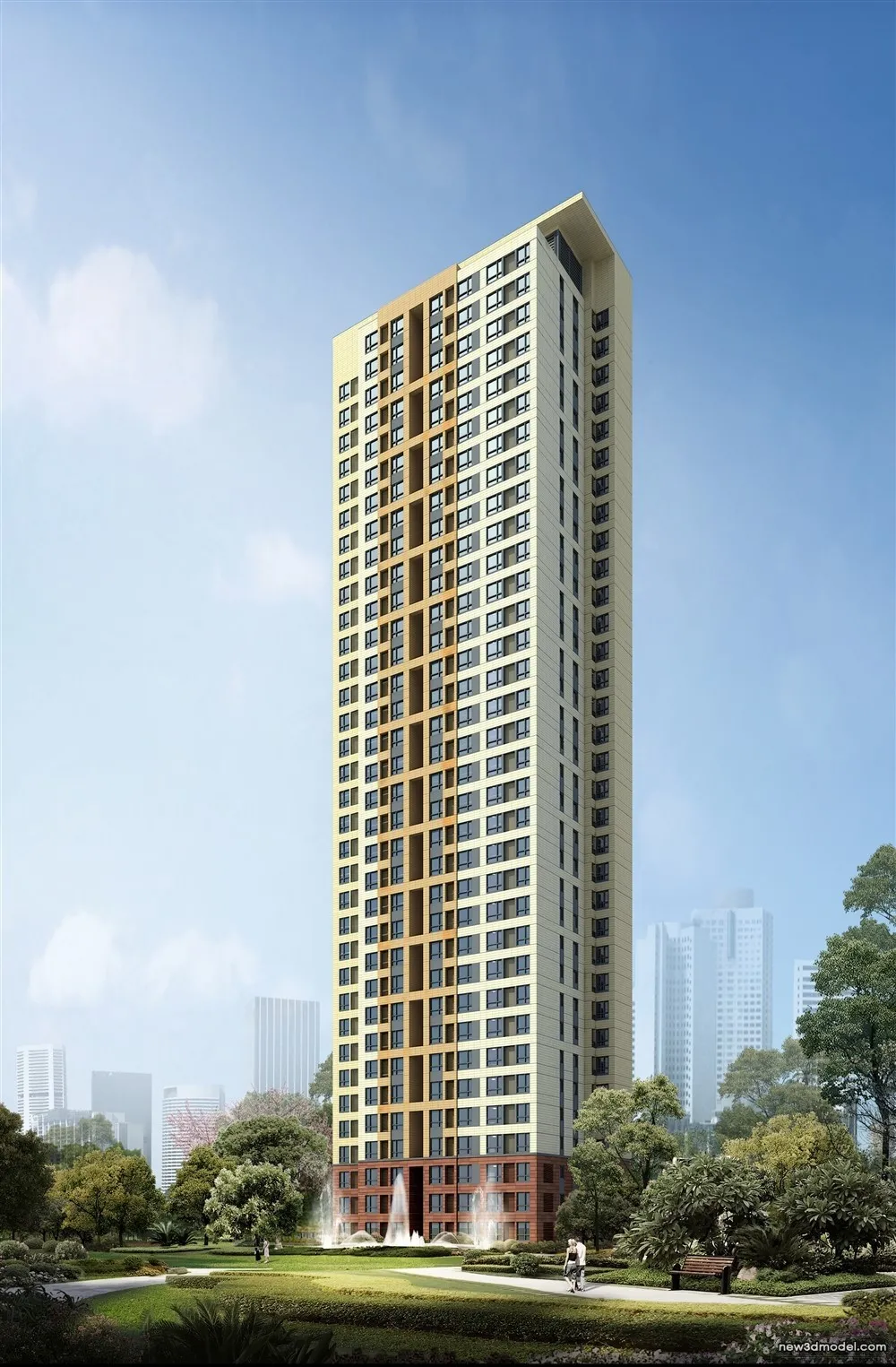 3D Models of Commercial Building - Exterior 3D Scenes - 1085