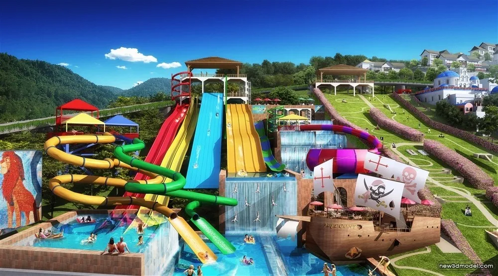 3D Models of Commercial Building - Exterior 3D Scenes - 131