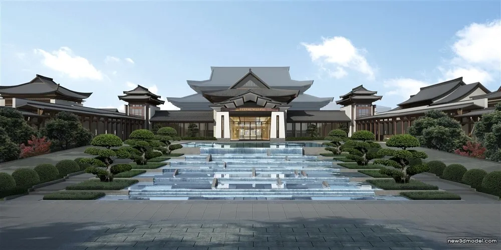 3D Models of Commercial Building - Exterior 3D Scenes - 137