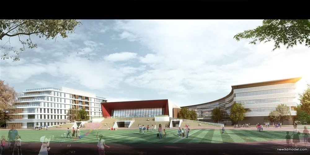 3D Models of Commercial Building - Exterior 3D Scenes - 148