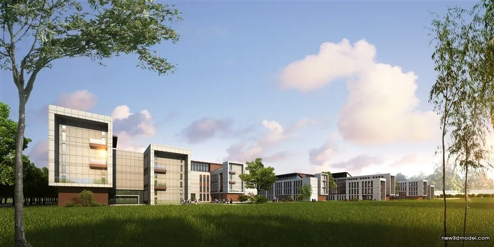 3D Models of Commercial Building - Exterior 3D Scenes - 182