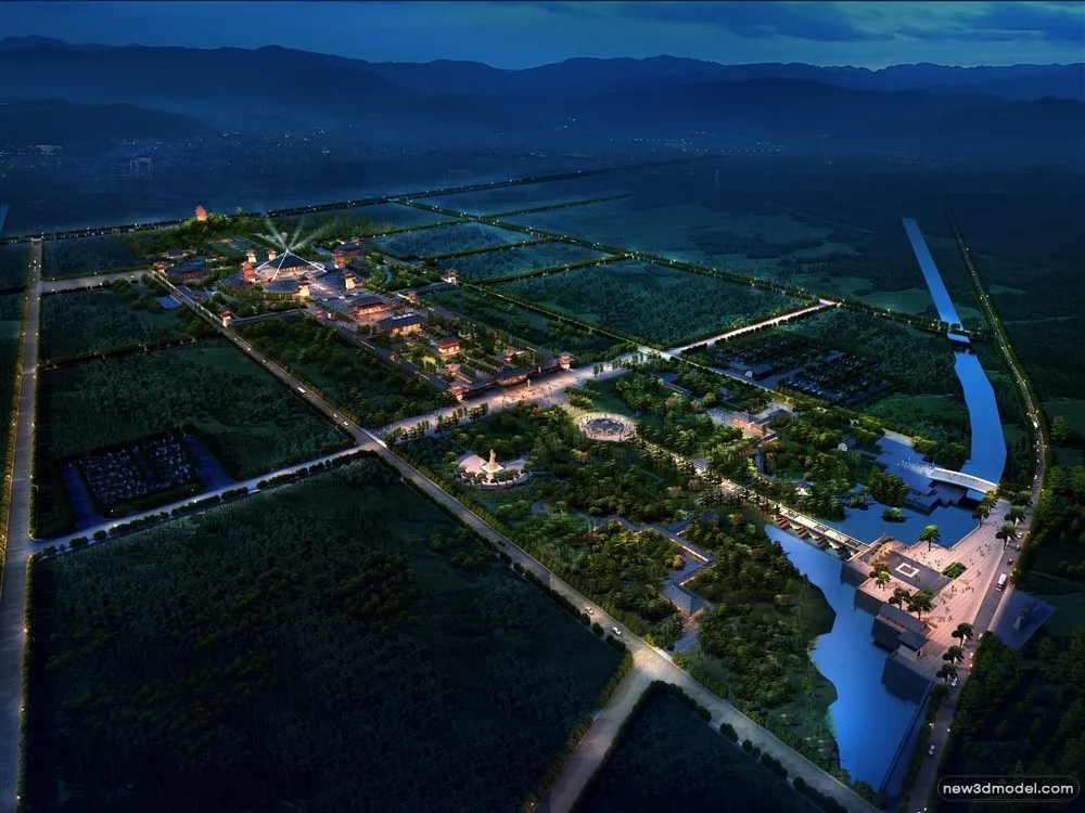 3D Models of Commercial Building - Exterior 3D Scenes - 199