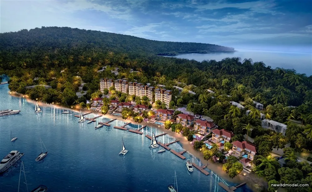 3D Models of Commercial Building - Exterior 3D Scenes - 270