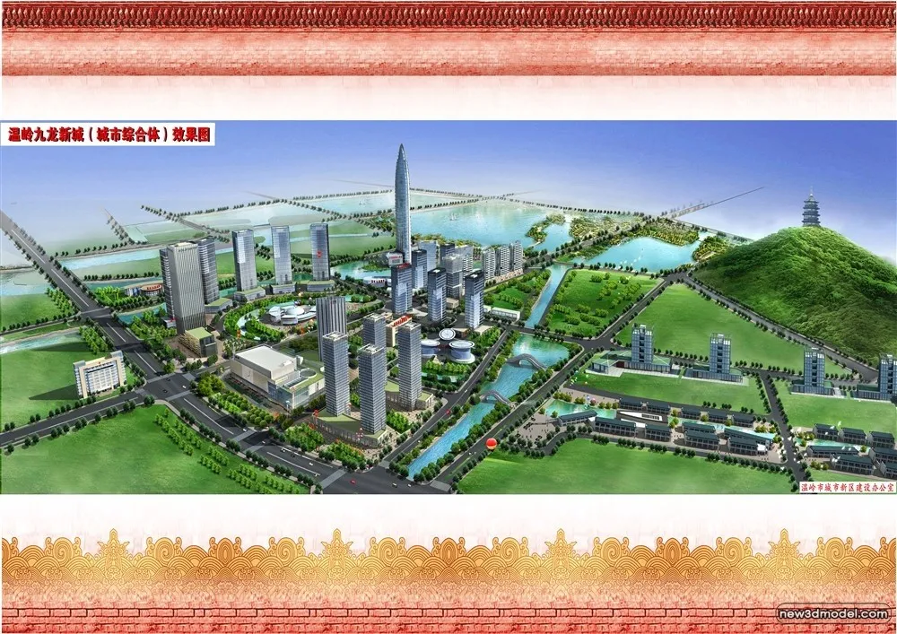 3D Models of Commercial Building - Exterior 3D Scenes - 282