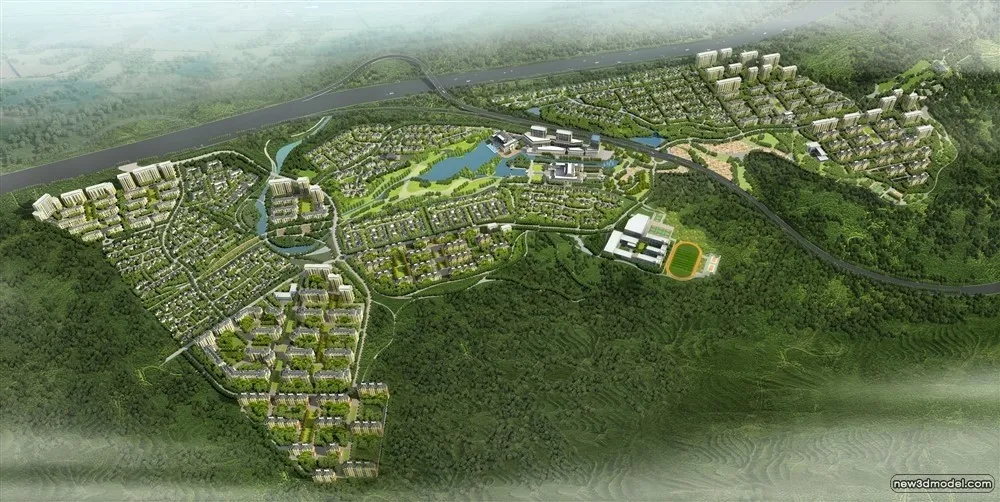 3D Models of Commercial Building - Exterior 3D Scenes - 283