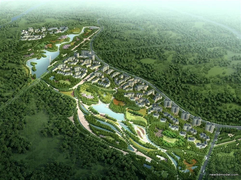 3D Models of Commercial Building - Exterior 3D Scenes - 289