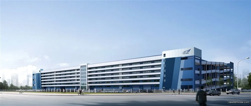 3D Models of Commercial Building - Exterior 3D Scenes - 320