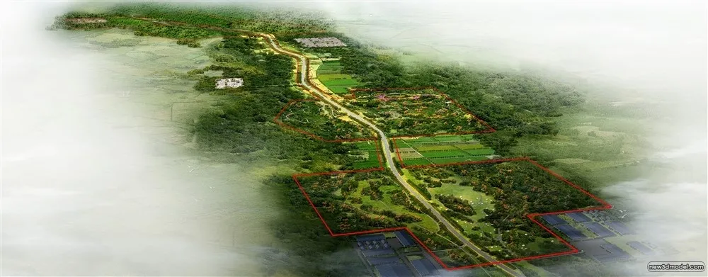 3D Models of Commercial Building - Exterior 3D Scenes - 323