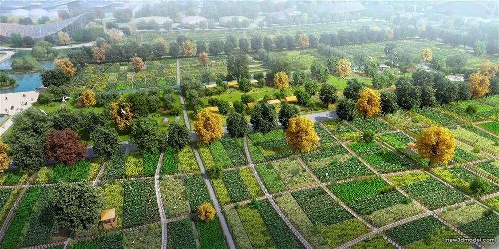 3D Models of Commercial Building - Exterior 3D Scenes - 369