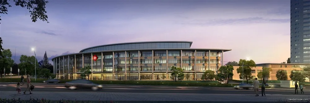 3D Models of Commercial Building - Exterior 3D Scenes - 371