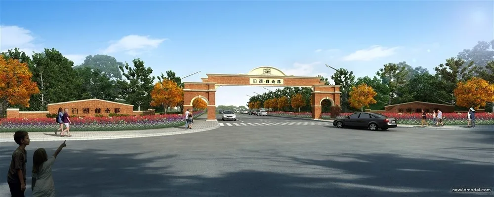 3D Models of Commercial Building - Exterior 3D Scenes - 388