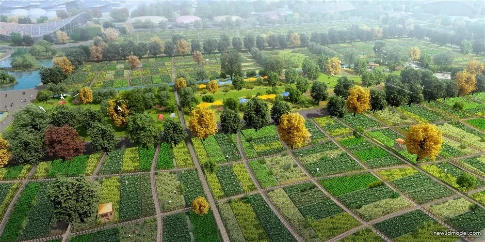 3D Models of Commercial Building - Exterior 3D Scenes - 445