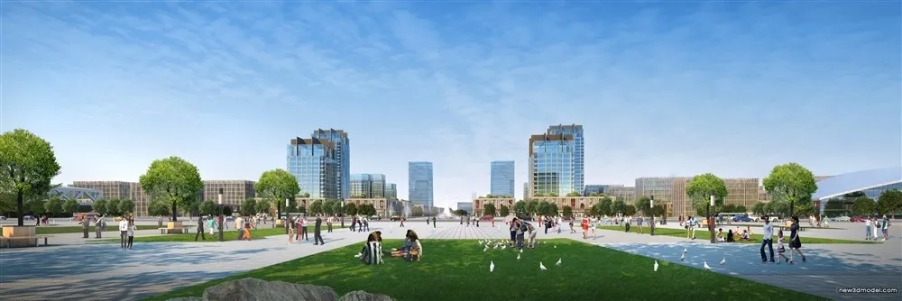 3D Models of Commercial Building - Exterior 3D Scenes - 451