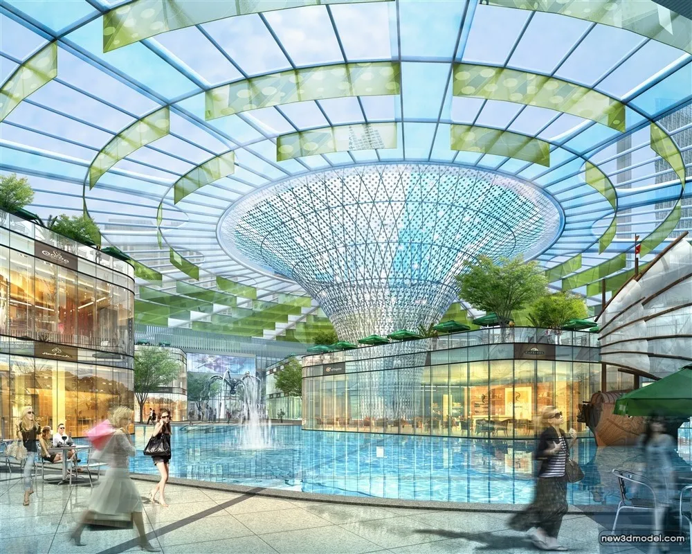 3D Models of Commercial Building - Exterior 3D Scenes - 467