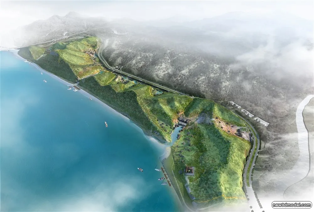 3D Models of Commercial Building - Exterior 3D Scenes - 536