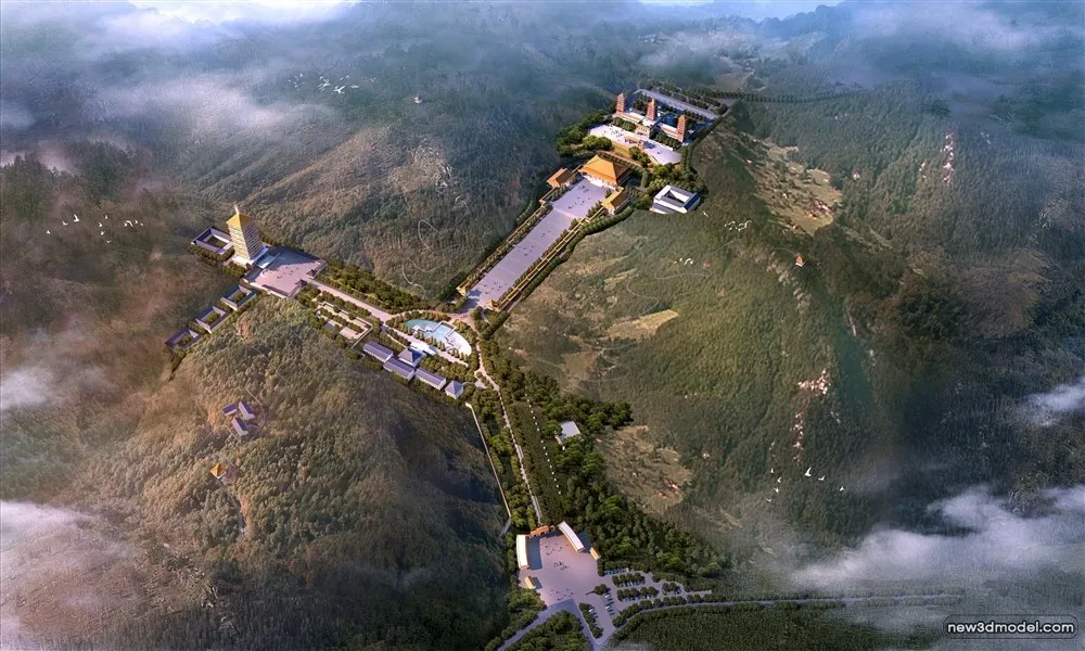 3D Models of Commercial Building - Exterior 3D Scenes - 635