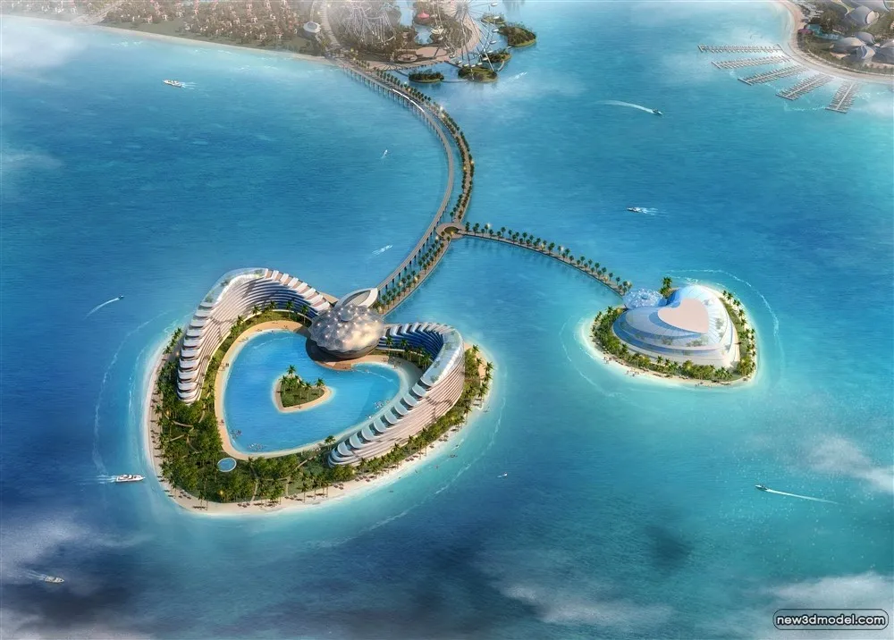 3D Models of Commercial Building - Exterior 3D Scenes - 712