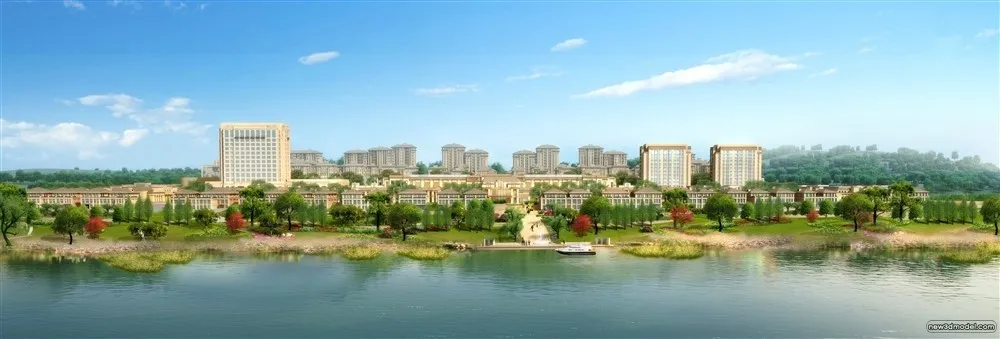 3D Models of Commercial Building - Exterior 3D Scenes - 747