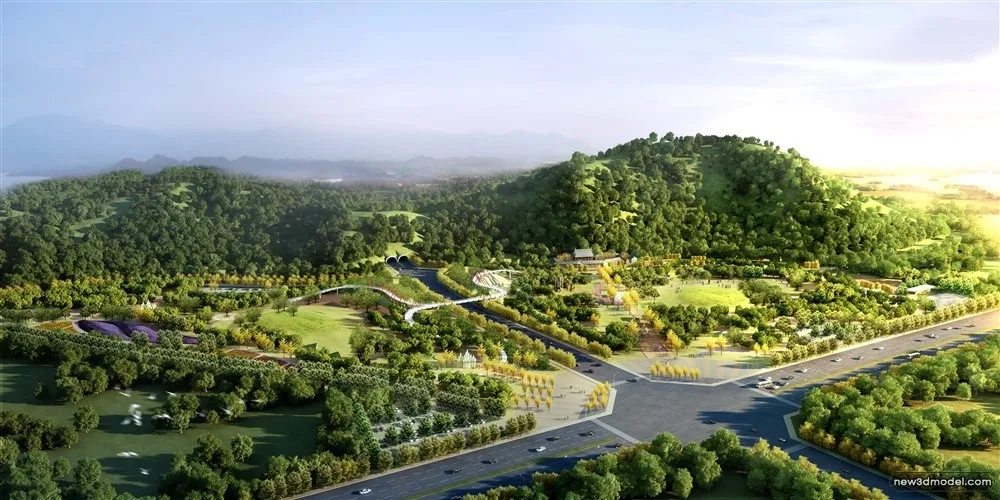 3D Models of Commercial Building - Exterior 3D Scenes - 929