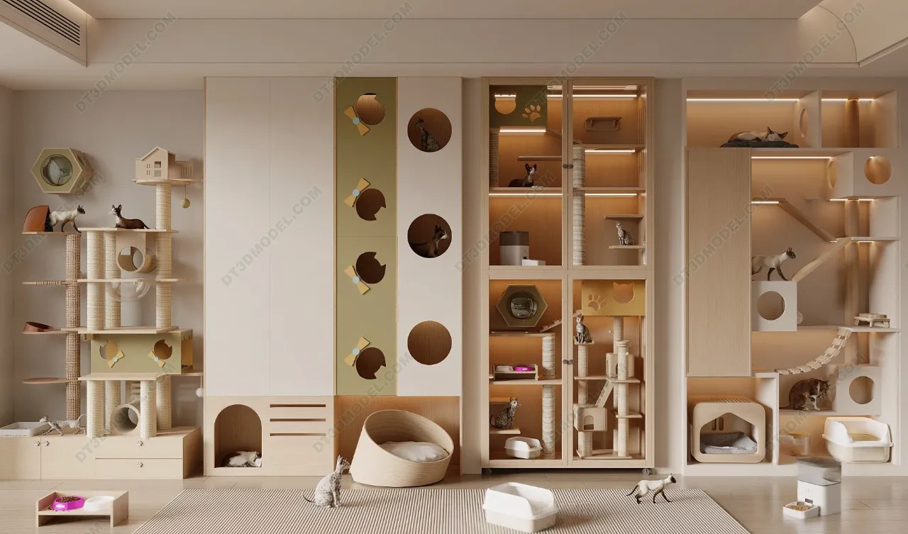 3D Models of Decoration for pet - 004