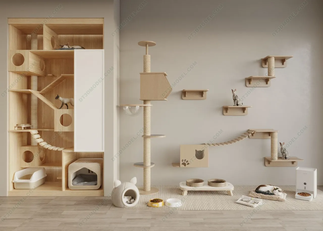 3D Models of Decoration for pet - 005